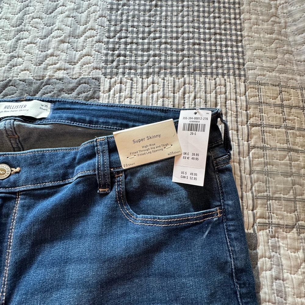 Hollister Super Skinny Jeans - Blue